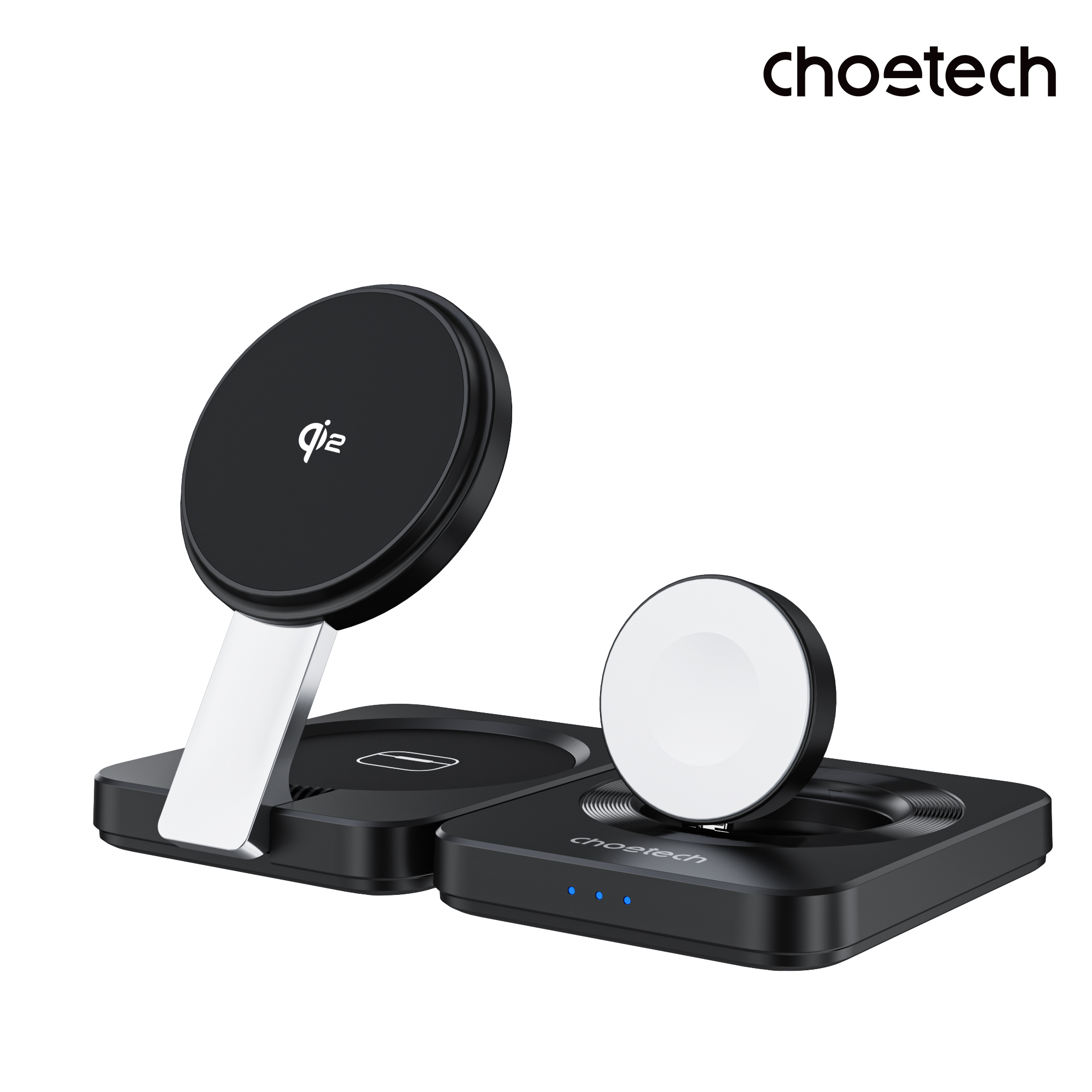Choetech QI2 3-in-1 15W Fordable Magnetic Wireless Charger