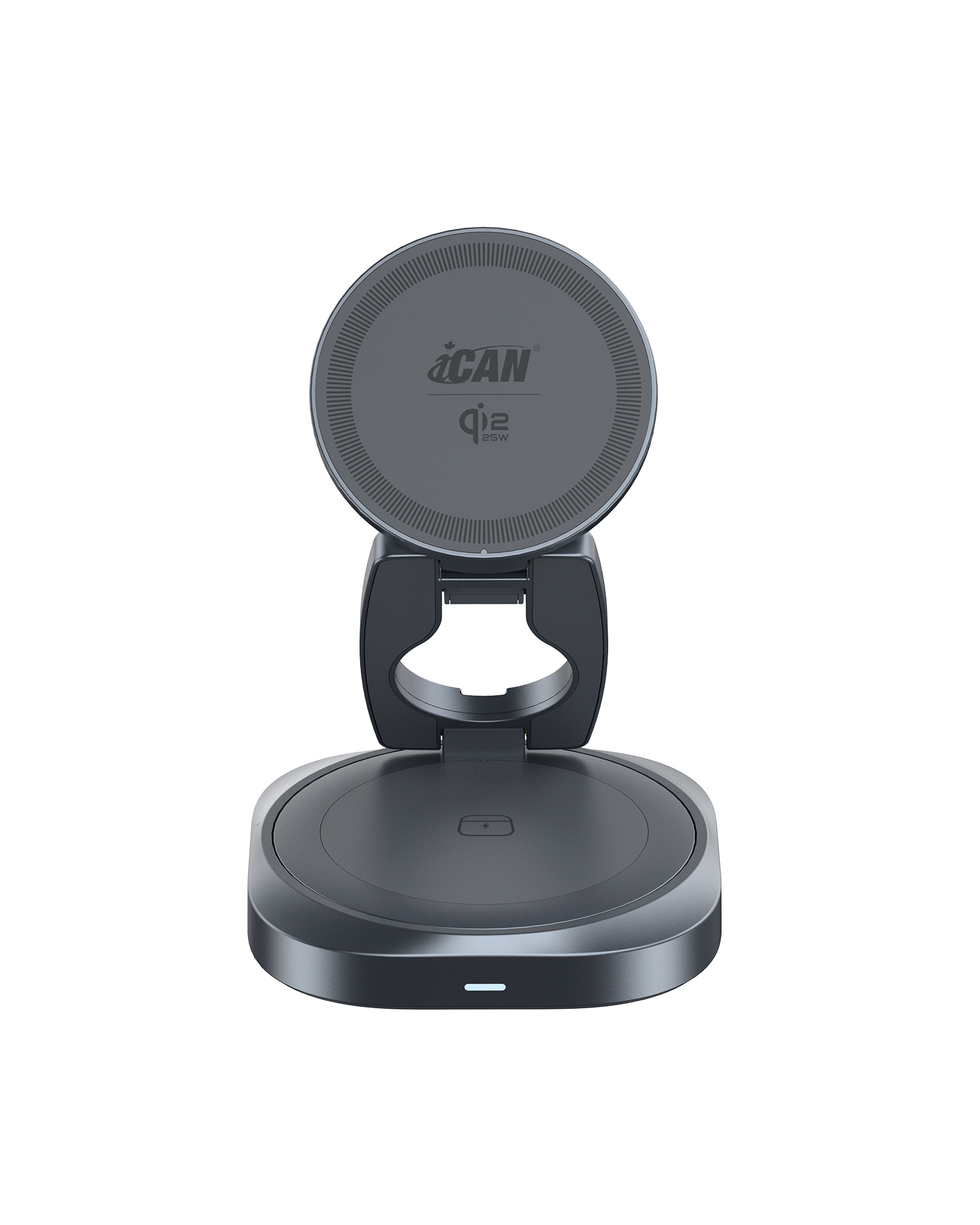 iCAN 25W 3-in-1 QI2.2 Magnetic Foldable Wireless Charger