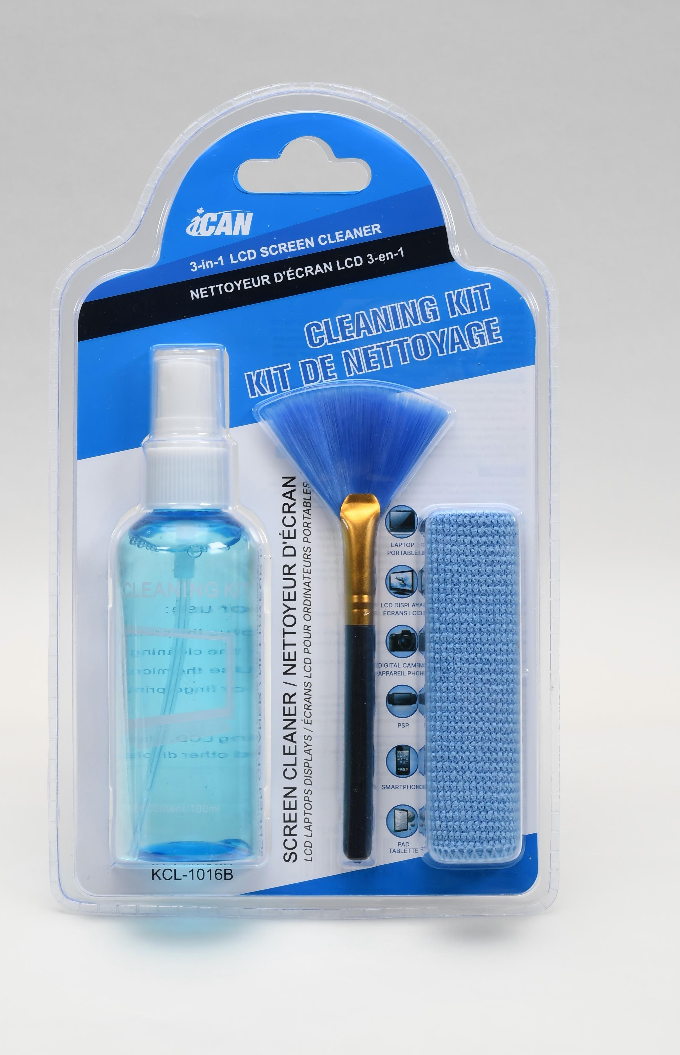 iCAN  3-in-1 Screen Cleaner for LCD TV, Mobile Phone and Computer