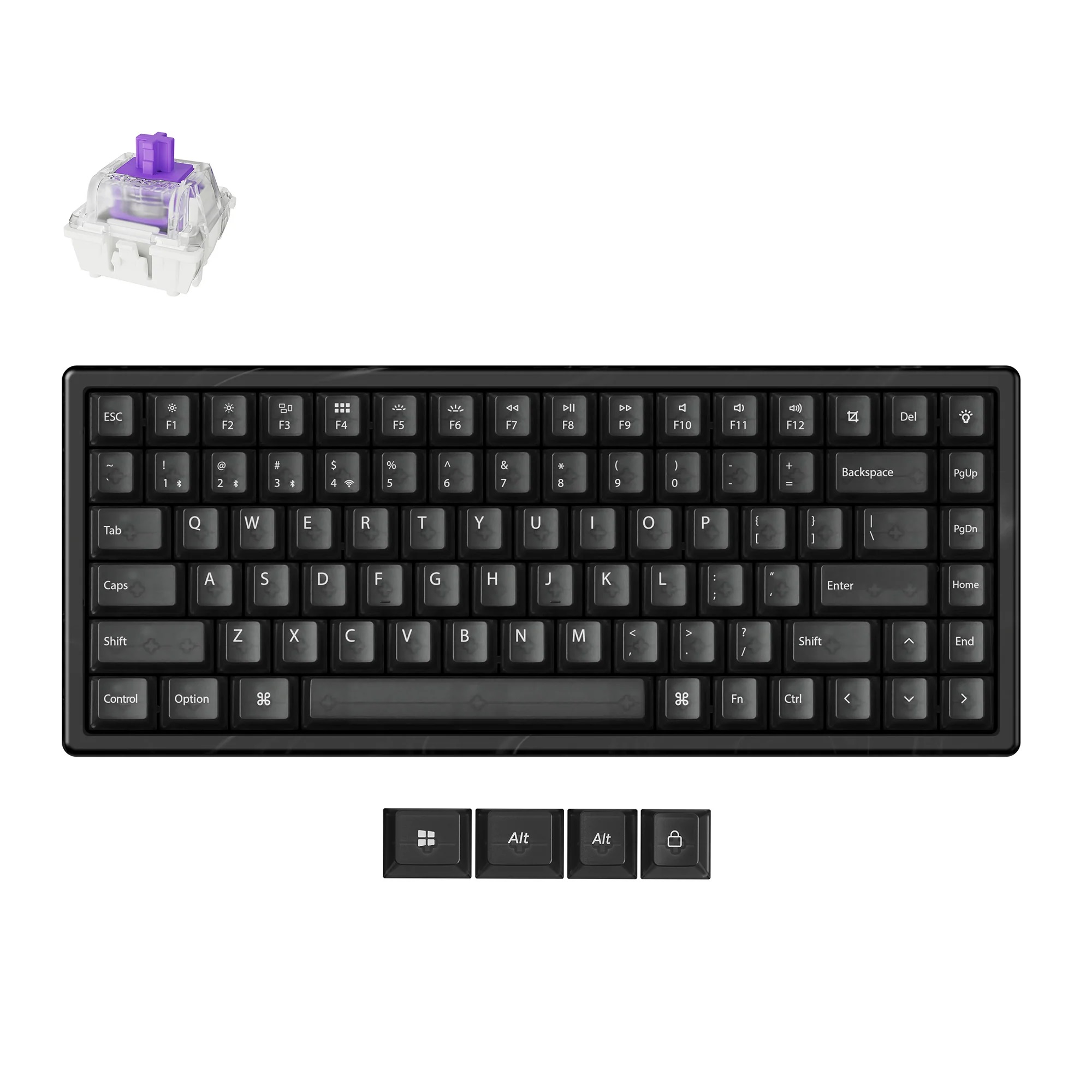 Keychron K2 HE 75% Keyboard Magnetic switches
