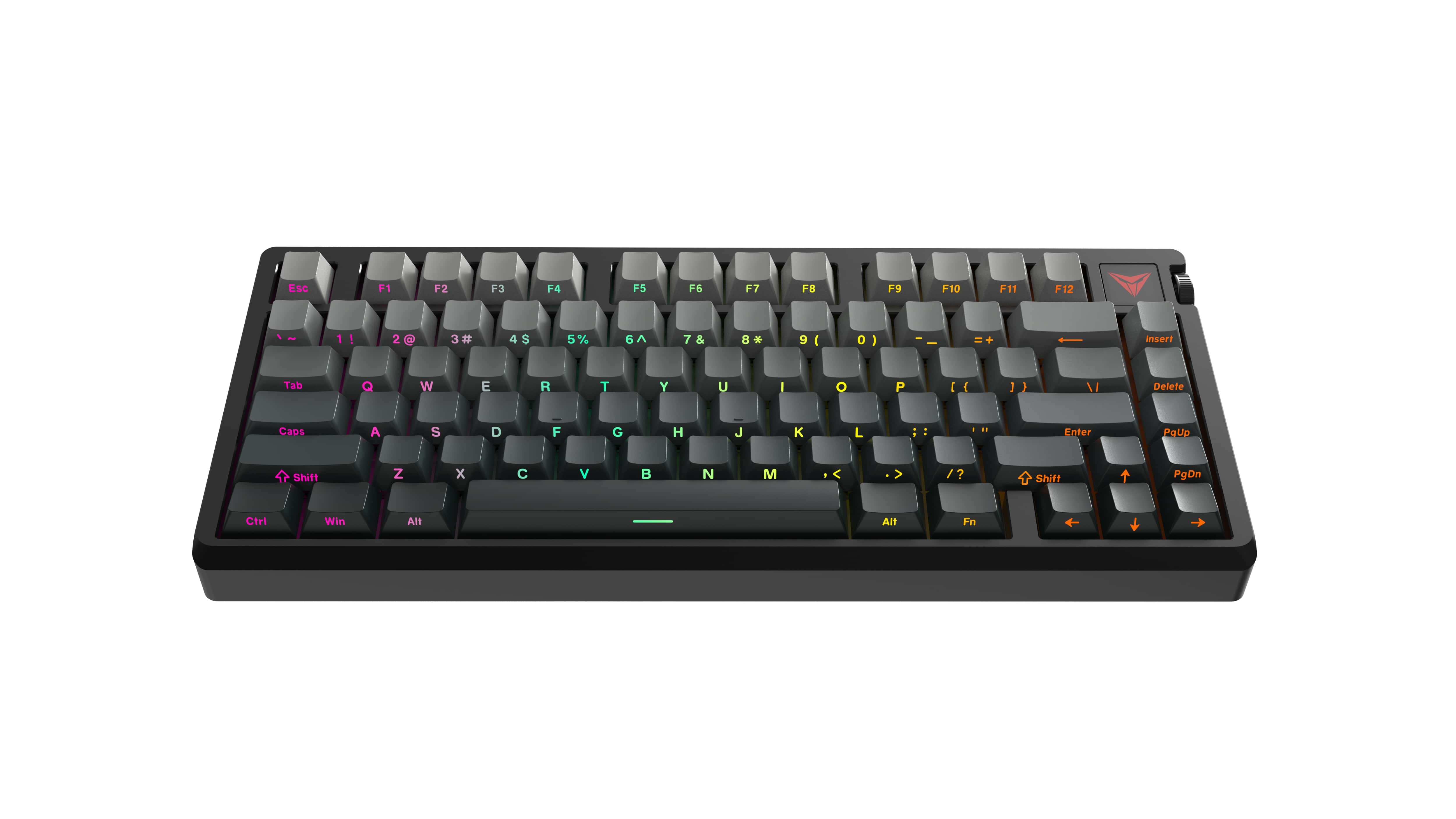 ARMOURY PD75M 75% Full Aluminum Keyboard, Black