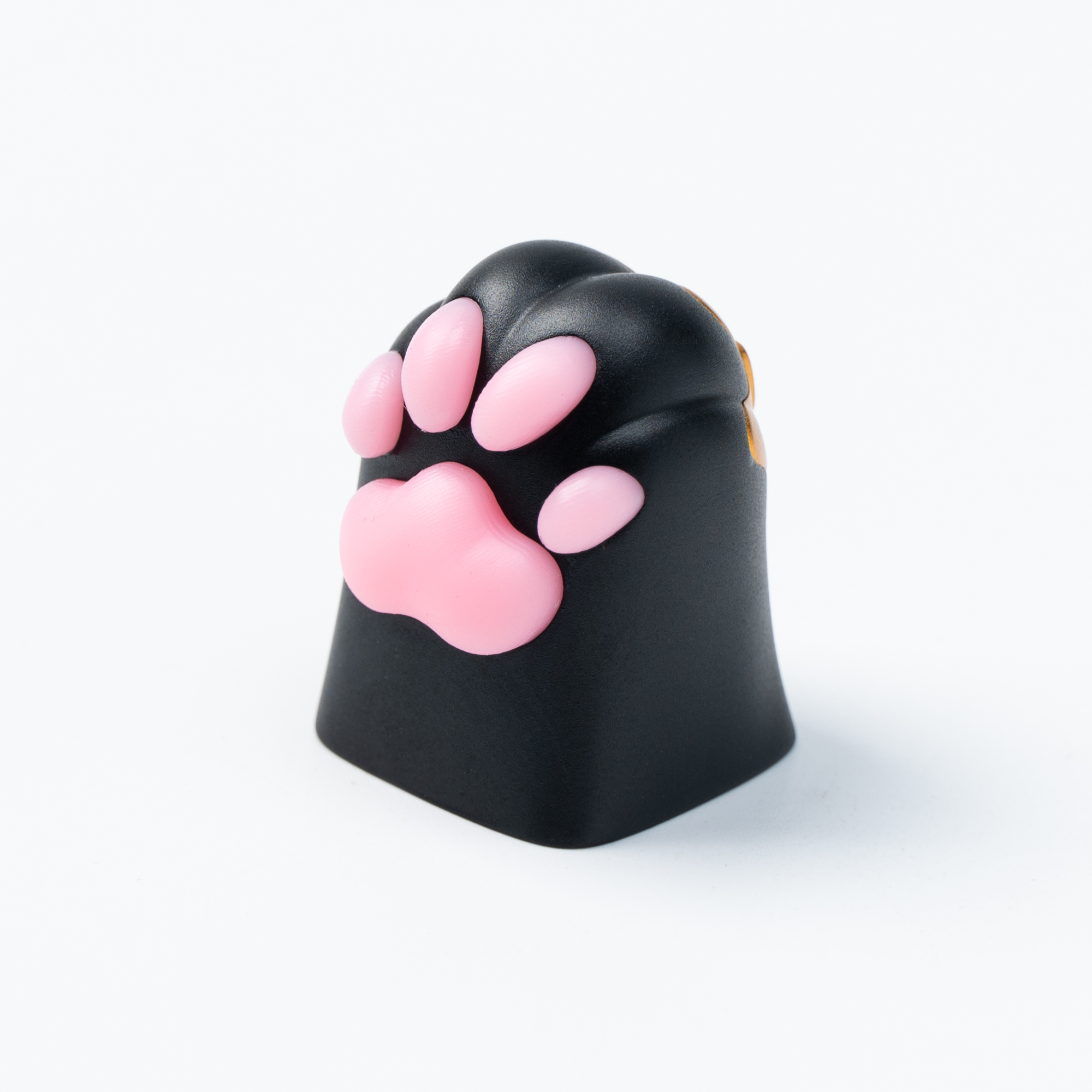 Keychron Silicone Kitty Paw Aluminum Alloy Artisan Keycap-Black