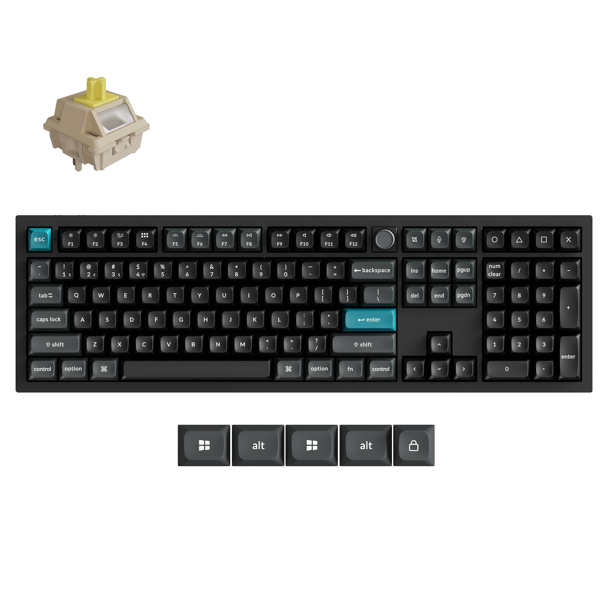 Keychron Q6 Ultra Full Size Keyboard Tactile switches(Open Box)