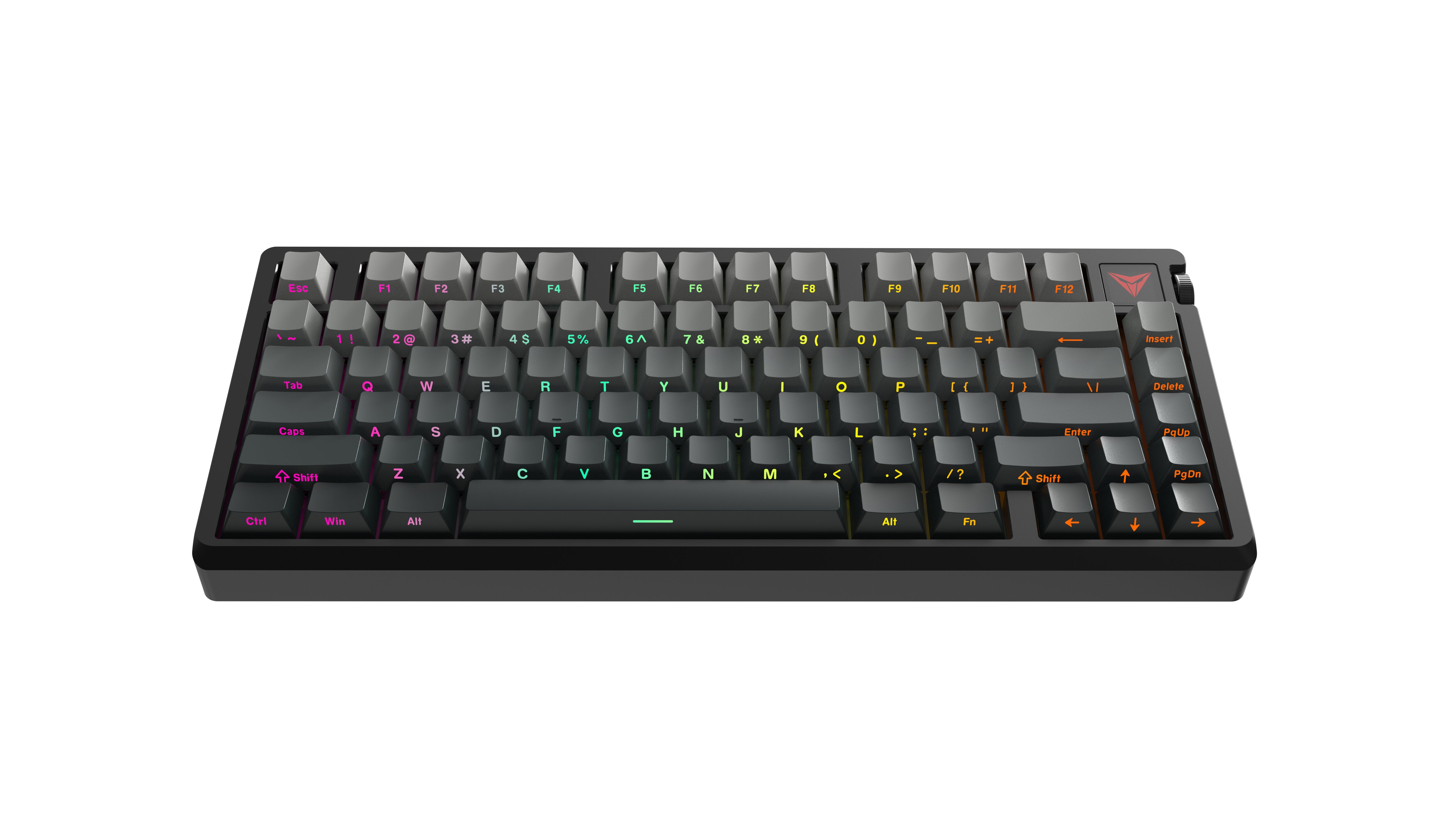 ARMOURY PD75M 75% Full Aluminum Keyboard, Black