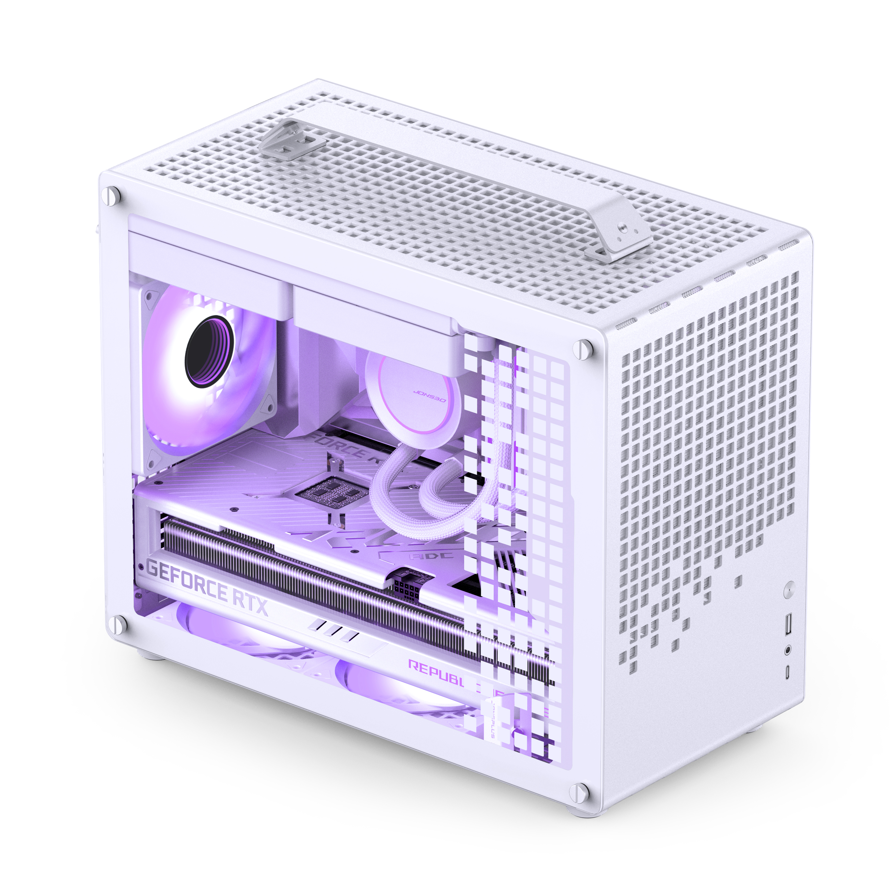 JONSBO Z20 WHITE Micro-ATX Computer Case
