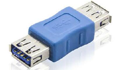 Adaptateur iCAN Type-A Femelle USB 3.0 vers Type-A Femelle, 5Gbps(Open Box)