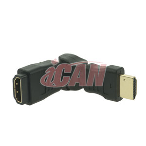Adaptateur iCAN HDMI M/F PIVOTANT À 360 degrés
