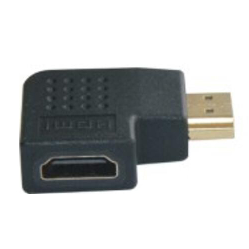 iCAN HDMI to HDMI, 90° Vertical Flat, Male to Female, Adapter