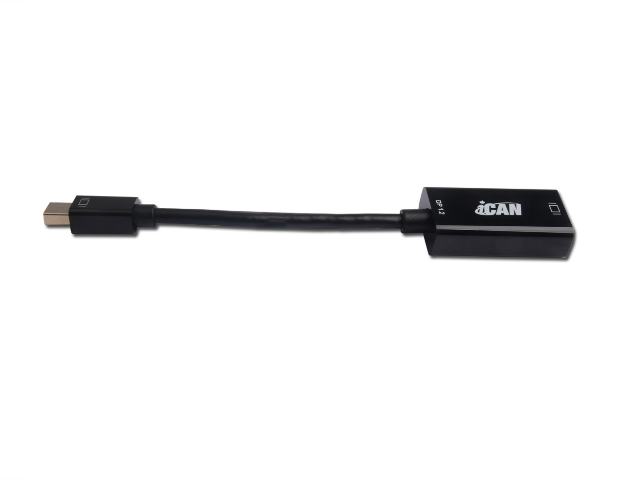 Adaptateur iCAN active mini port d'affichage 1.2 vers HDMI 4K x2K noir