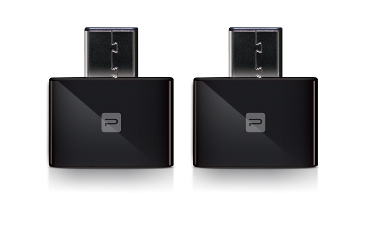 MEDIASONIC USB-C to Micro USB 2.0 / 3.0 Adapter - 2PK (Black)