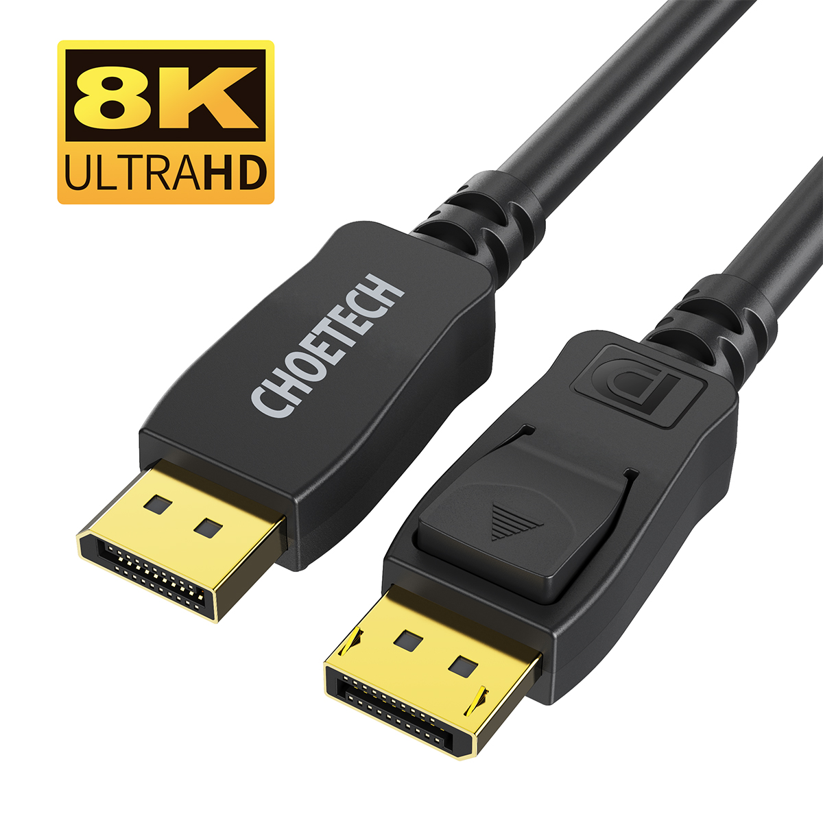 Choetech DisplayPort 1.4 Cable, Male to Male, 8K@60Hz, 6FT