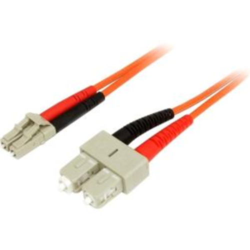 StarTech Multimode 50/125 Duplex Fiber Patch Cable LC - SC - LC Male Network - SC Male Network - 10m (50FIBLCSC10)