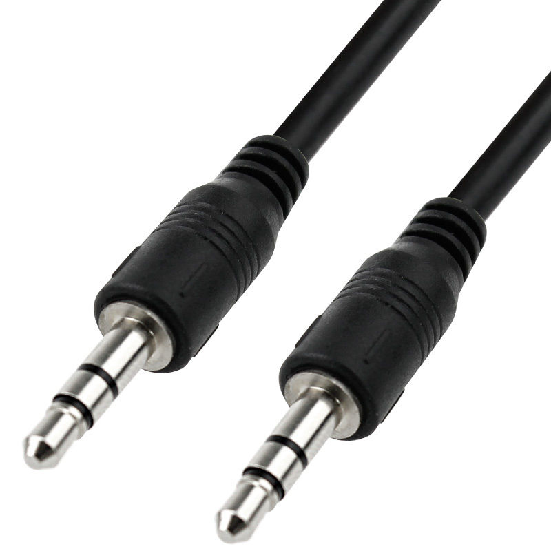 iCAN 3.5mm Stereo Cable, Male to Male, 12FT