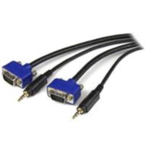 âble VGA haute résolution avec audio Startech Coax - 6 pi (MXTHQMM6A