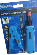 King'sdun KS-203565 2pcs Professional Impact Punch Down Tool.(Open Box)