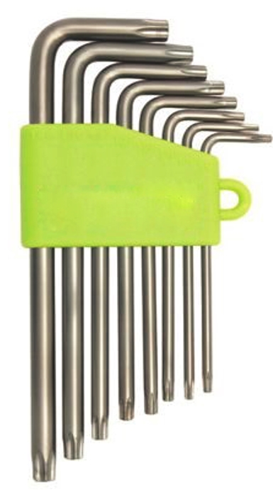 King'sdun KS-20211 Lot de 8 clés étoile à bras long extensibles, finition mate.
