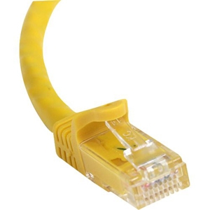 âble de patch CAT6 UTP Snagless STARTECH (jaune) - 50 pi. (N6PATCH50YL