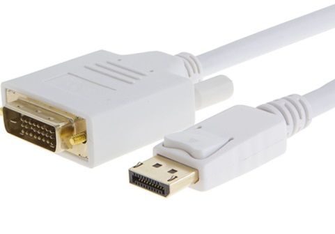 Câble vidéo iCAN DisplayPort mâle vers DVI-D mâle, câble vidéo de qualité supérieure, 10 pieds