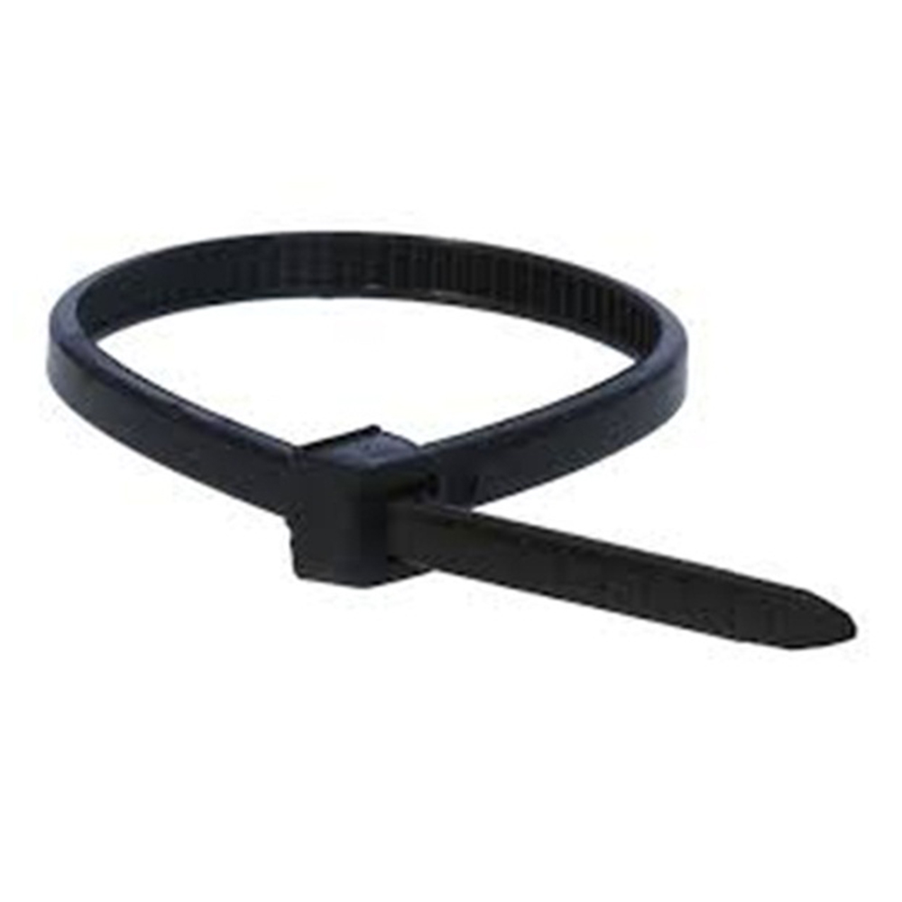 iCAN Nylon Cable Tie 8in 100 pieces – Black