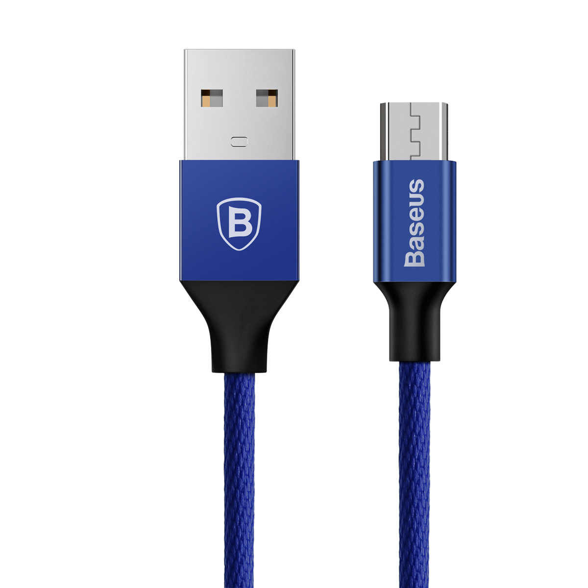 BASEUS Câble Yiven pour Micro USB, 2A, 1,5M, Bleu Marine