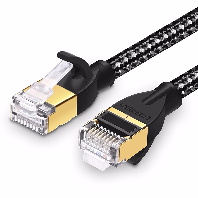 UGREEN NW117 Cat 6 Copper Lan Cable, 1M, Black