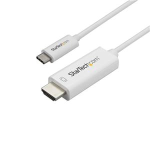 CÂBLE USB C VERS HDMI 2M 4K60HZ - BLANC