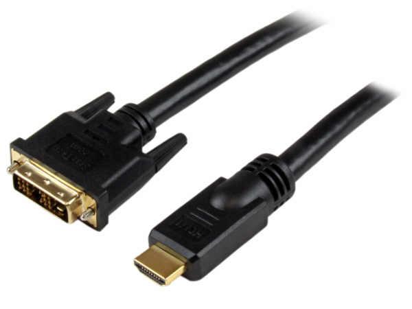 Câble Startech HDMI vers DVI-D - M/M 25 pi (HDDVIMM25)