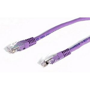 Câble de raccordement moulé Startech Cat5e violet de 6 pi (M45PATCH6PL)