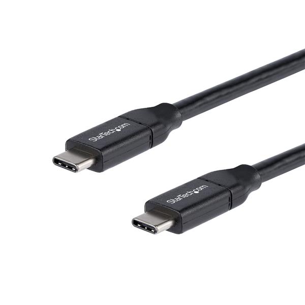 Startech USB-C to USB-C Cable w/ 5A PD - M/M - 6 ft. (1.8 m) - USB 3.0 (5Gbps) - USB-IF Certified (USB315C5C6)