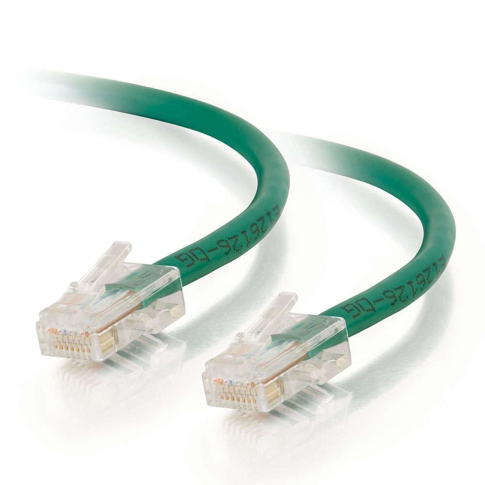 Câble de raccordement de réseau non blindé (UTP) Cat6 à dégagement rapide Cables To Go - Vert 25 pi (04141)