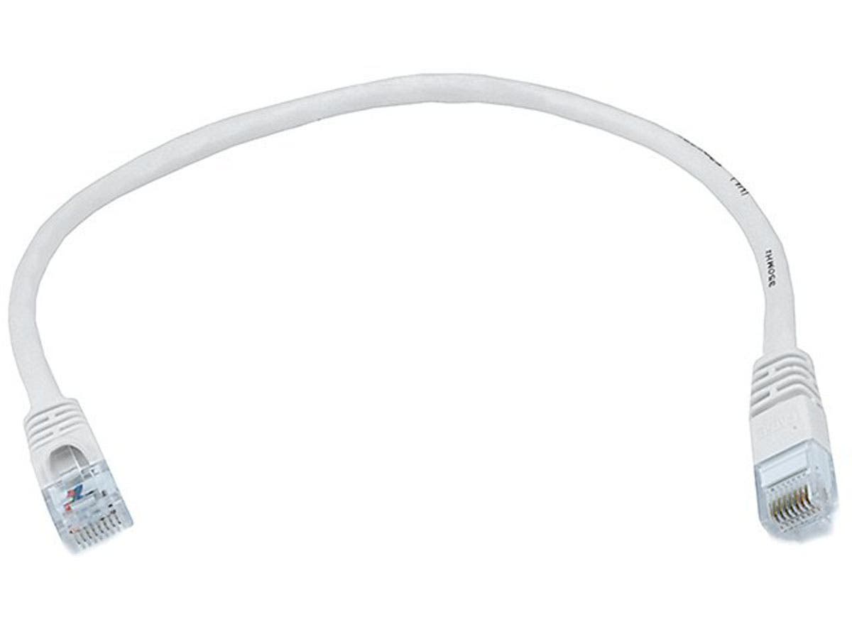 MONOPRICE Cat6 Ethernet Patch Cable , 24AWG, 1ft, White