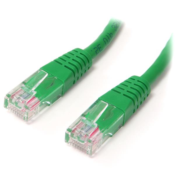 StarTech (M45PATCH3GN) - Câble de raccordement UTP Cat5e moulé - 3 pi (Vert)
