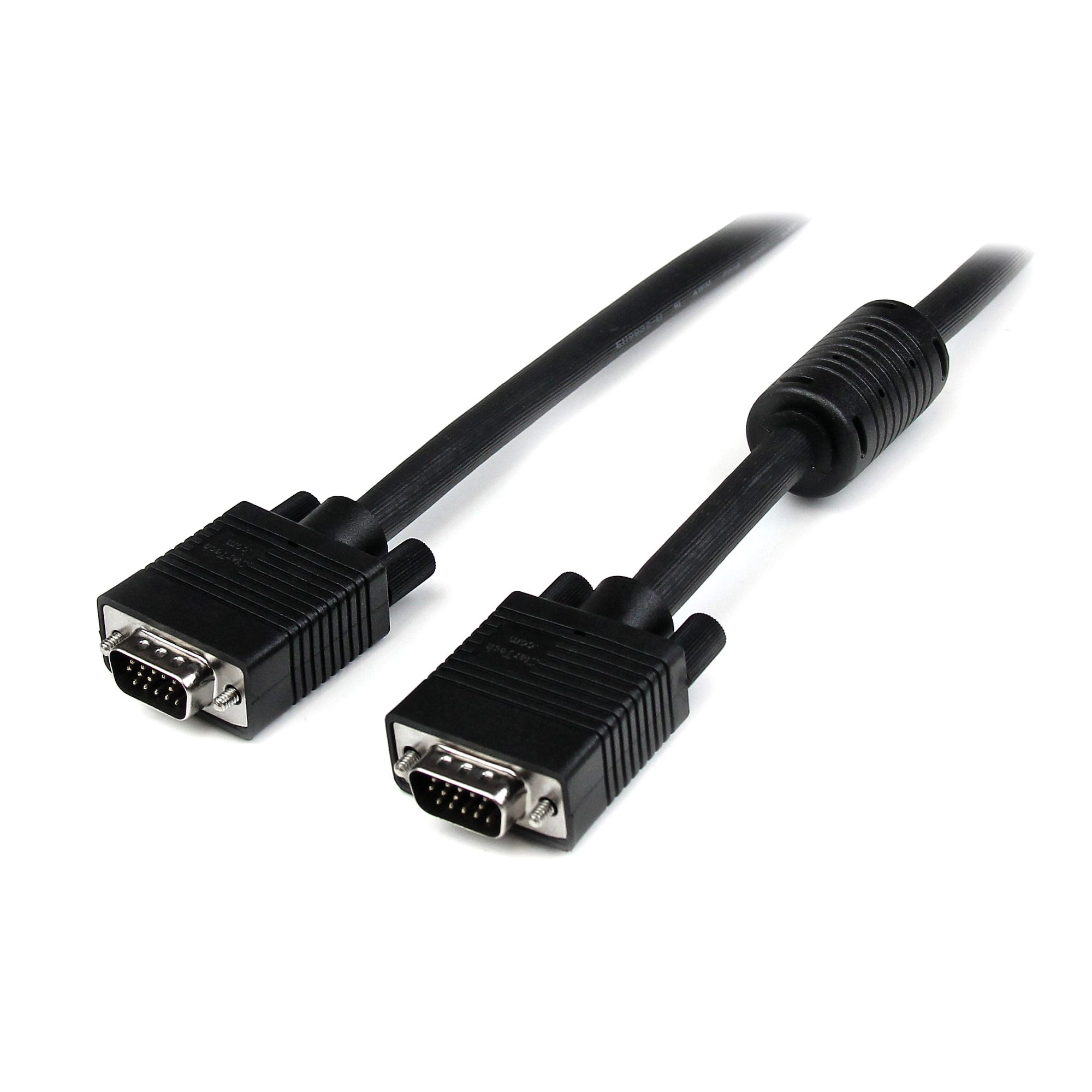 Câble VGA pour moniteur haute résolution coaxial STARTECH, M/M (noir), 35 pi