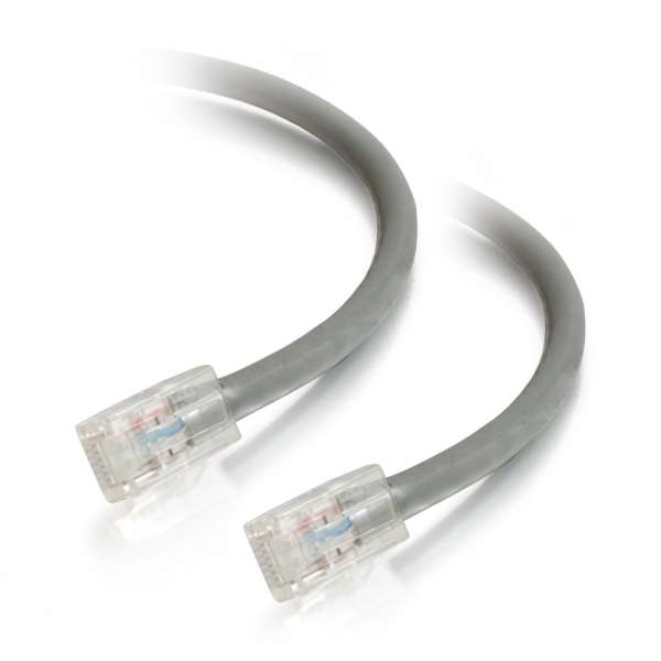 Cables To Go Cat5e Non-Booted Unshielded (UTP) Ethernet Network Patch Cable - Gray 100ft (24702)