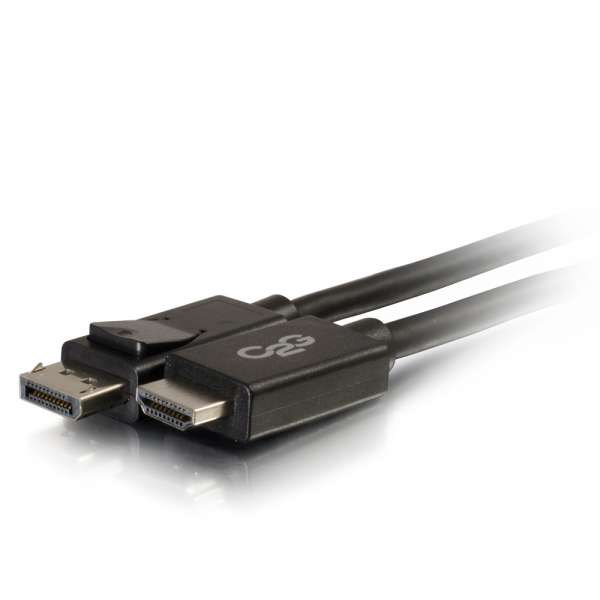 Câble adaptateur DisplayPort mâle vers HD mâle C2G (noir) - 3 pi. (54325)