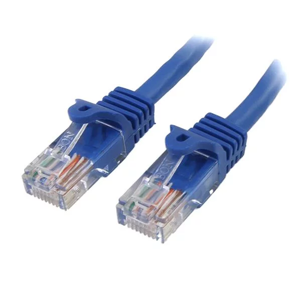 StarTech 20 ft Snagless Cat5e UTP Patch Cable - Blue | RJ45PATCH20