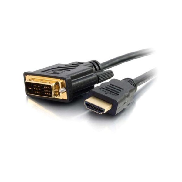 Câble vidéo numérique HDMI vers DVI-D de 0,5 m C2G, HDMI/DVI pour appareils audiovisuels