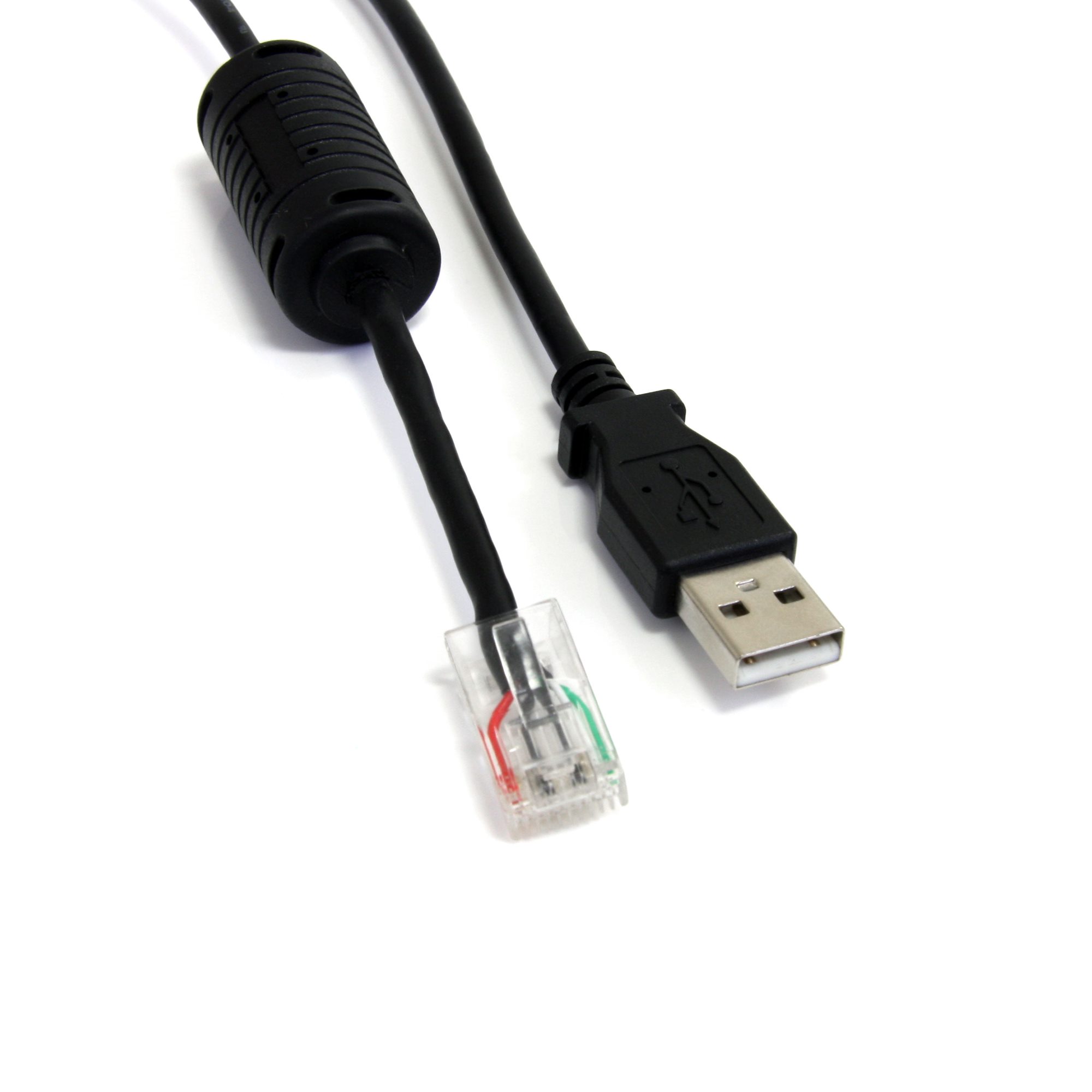 STARTECH Smart UPS Remplacement Type A (M) USB - RJ-45 (M) Noir. 6 pieds