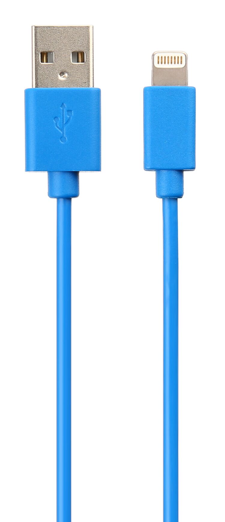 iCan 3ft USB-A to MFI Lightning Cable, USB 2.0 cable, Blue