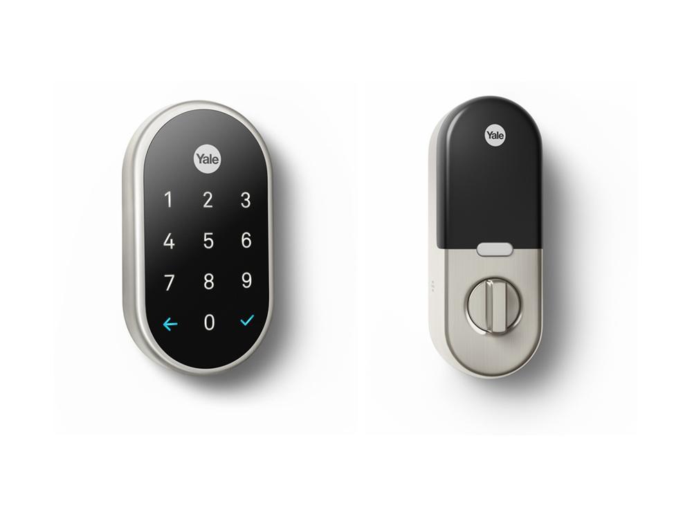 Google Nest  x Yale Wi-Fi Smart Lock - Satin Nickel