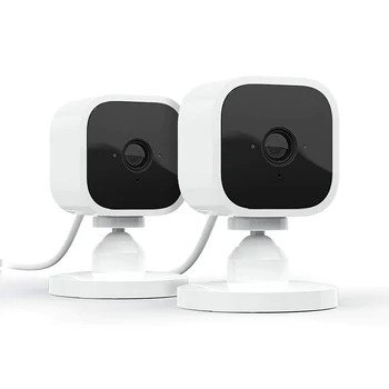 Blink Mini Indoor 2-Pack,Compact HD Smart Security Camera(Open Box)
