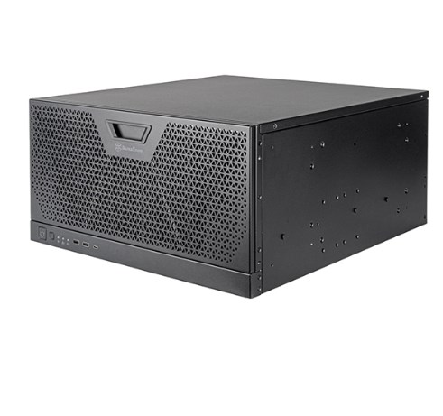 Silverstone RM51 5U rackmount server chassis with dual 180mm fans