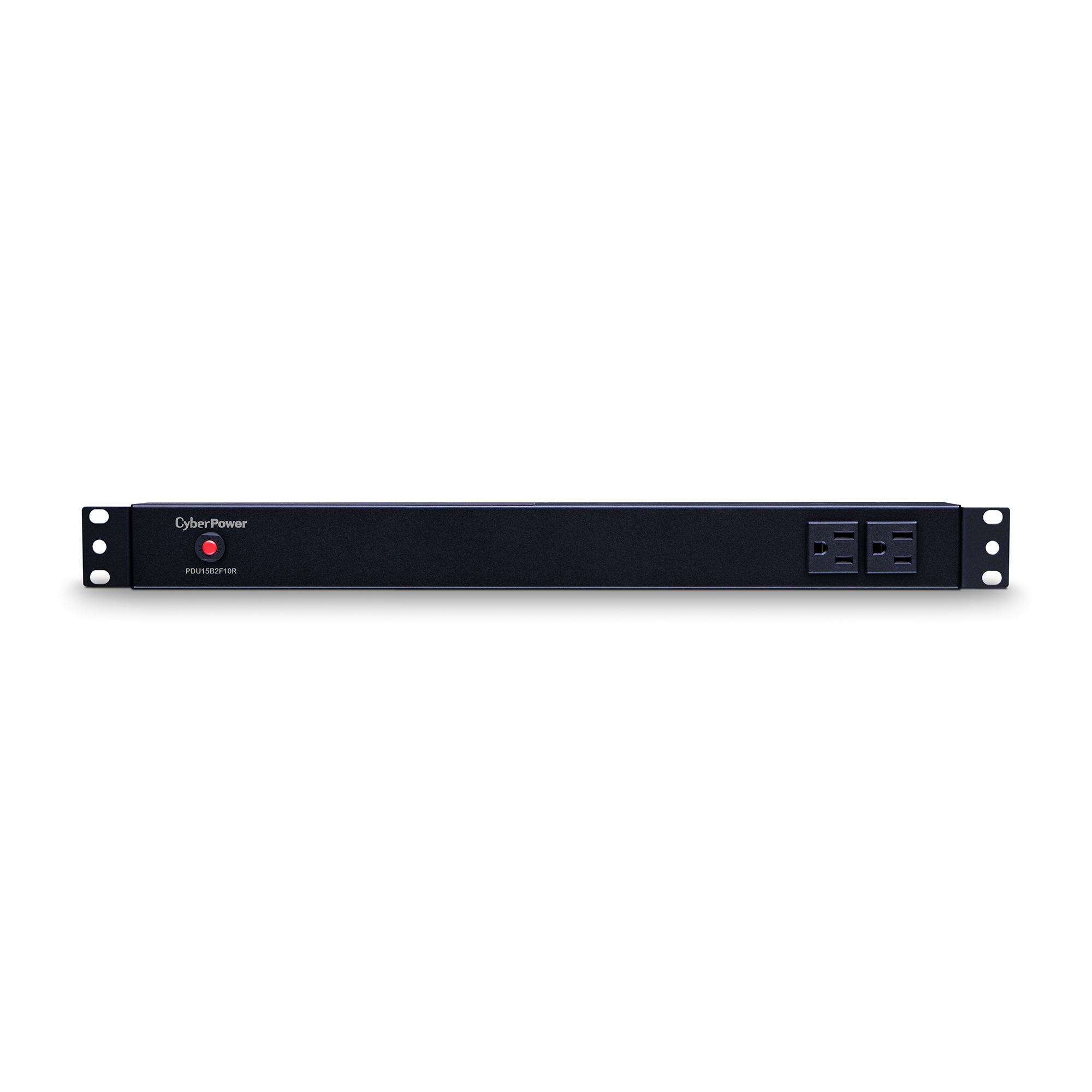 CyberPower PDU15B2F10R PDU montable en rack 1U avec 12 prises de courant (PDU15B2F10R) - 12x NEMA 5-15R 15A montage vertical