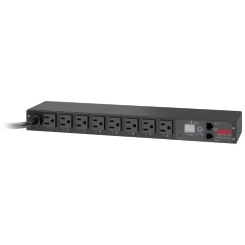 APC 8-Prise 1U PDU Montage en Rack - Commuté 15A 100/120V NEMA 5-15P - 8 x NEMA 5-15R (AP7900B)