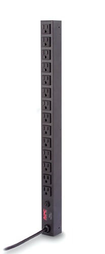 APC AP9567 Basic Rack  14-Outlets 1.8kVA Rackmount Server-PDU - NEMA 5-15R 24" Zero U (AP9567)