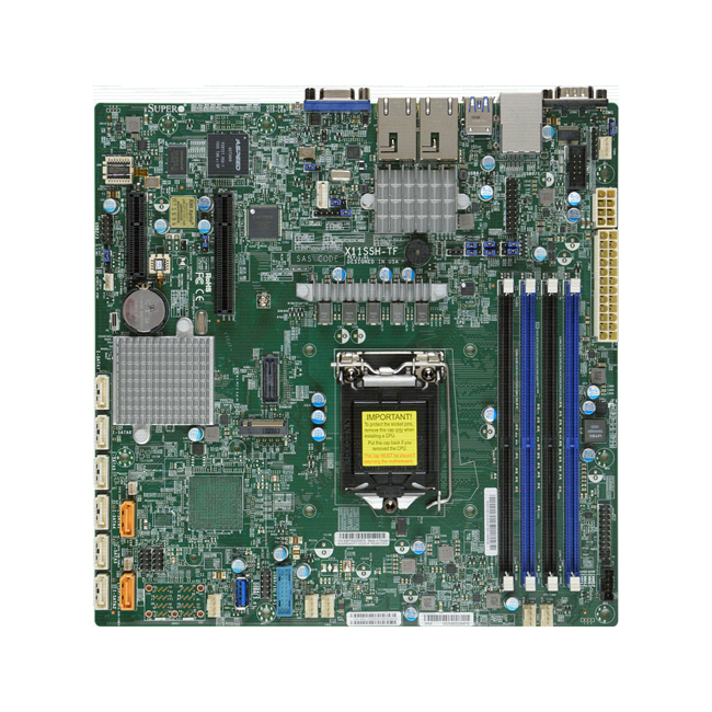 SUPERMICRO Carte mère-(MBD-X11SSL-F-O)