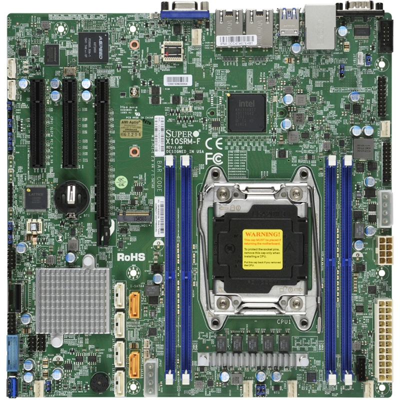 SUPERMICRO Carte mère-(MBD-X10SRM-F-O)