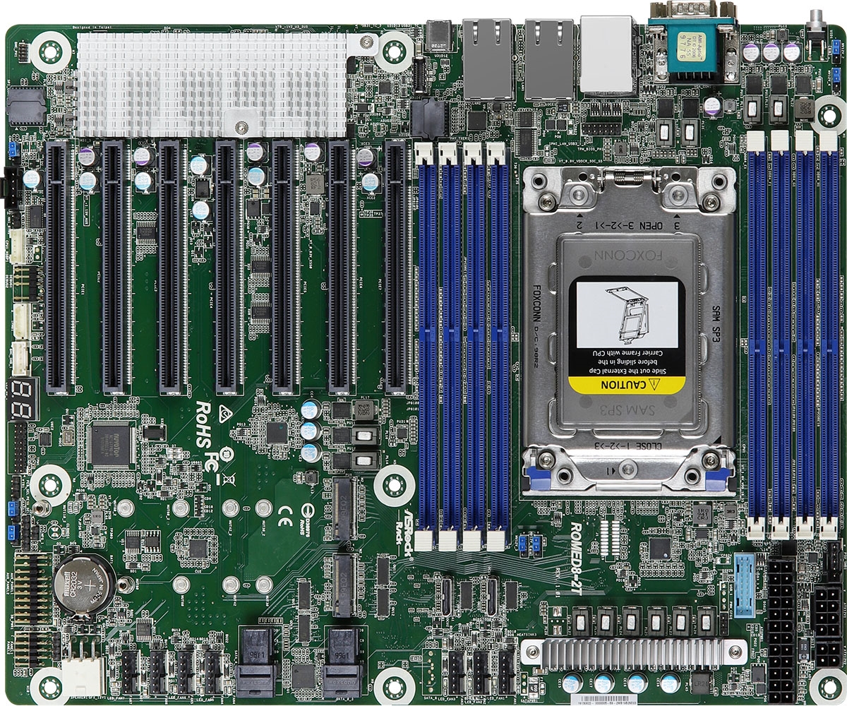 ASROCK Motherboard-(ROMED8-2T)