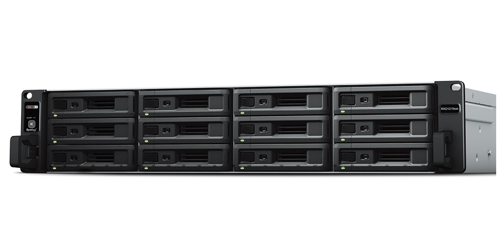 Unité d^extension NAS Synology RXD1219SAS pour stockage en réseau attaché de 12 baies 2U en rack (RXD1219SAS)