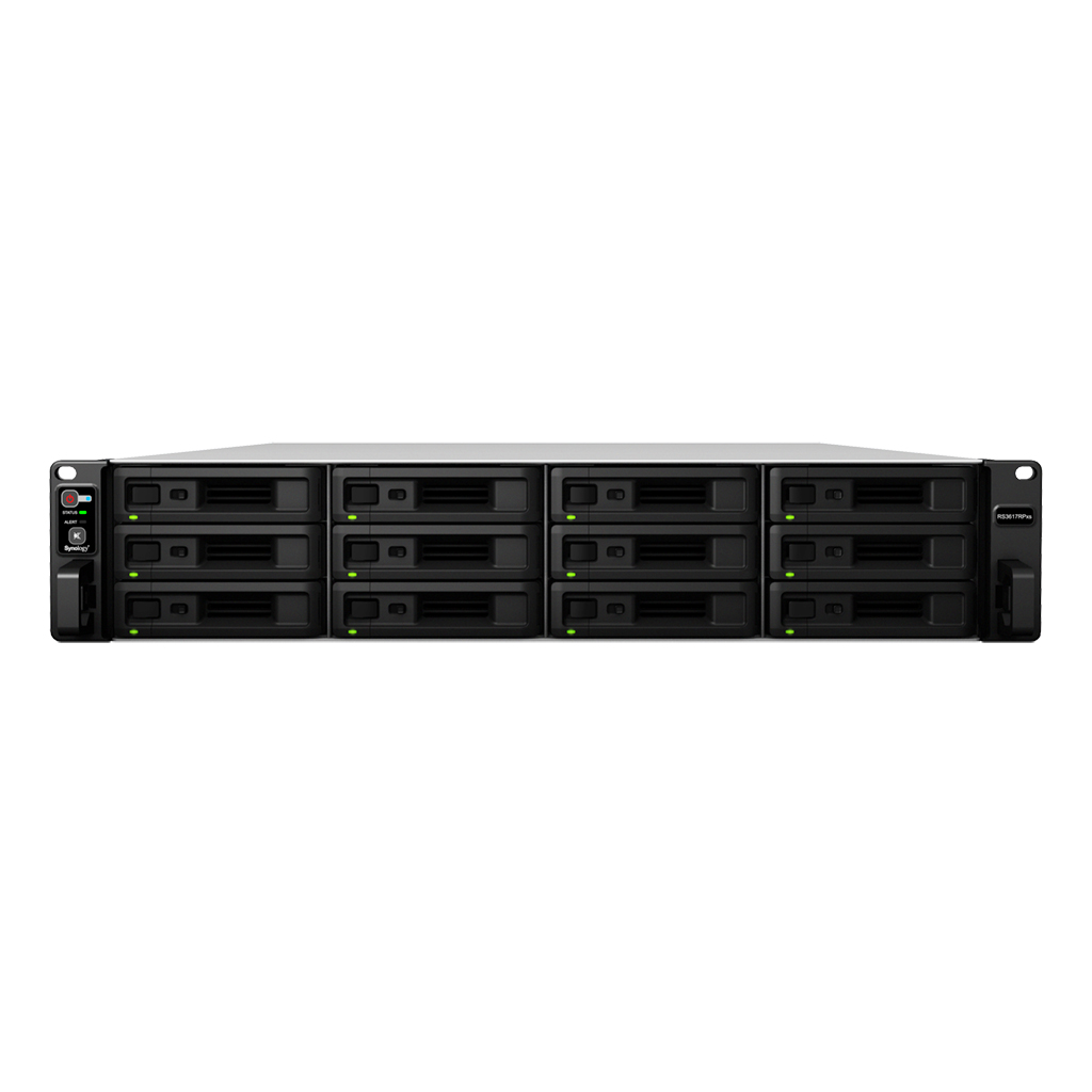 Synology RackStation RS3621xs+ 12-Bay 2U Rack NAS Server (RS3621xs+)